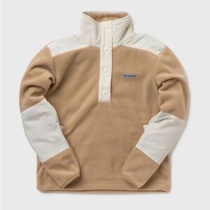 NWT - Columbia Women's Benton Springs Crop Fleece Pullover - Size XS